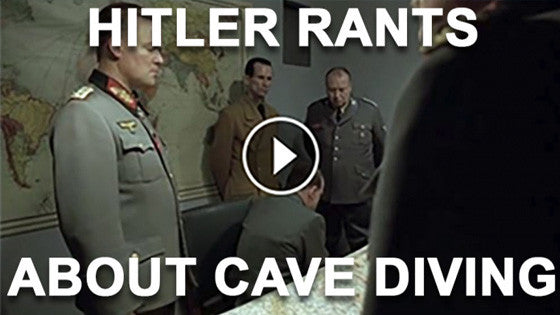 Hitler Rants About Cave Diving
