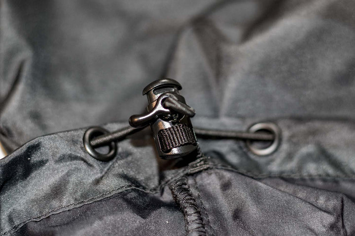 Speared Lightweight Anorak Pullover - Black Camo