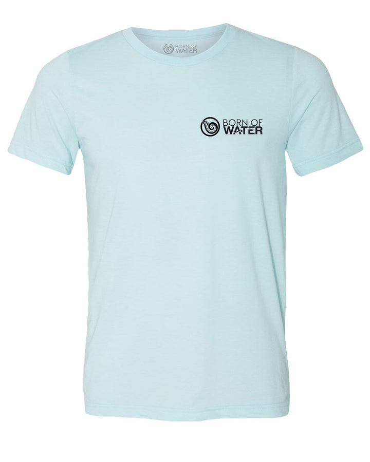Scuba Diving Shirt: Lobster Lt Blue - Front