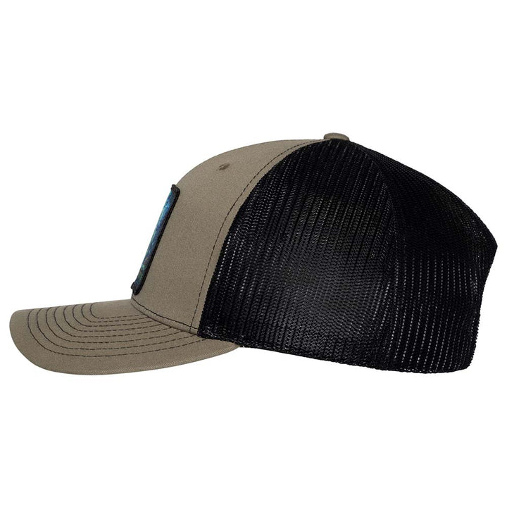 Anchor Scuba Diving Trucker Hat - Loden/Black - Side