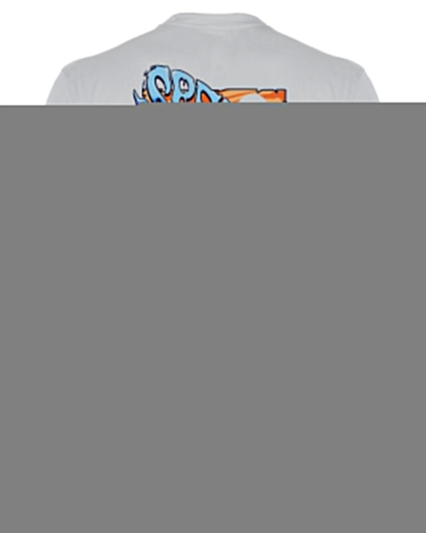 Bad Fish - Hogfish: UV UPF 50+ Sun Protection Rashguard Shirt: Gray - Back