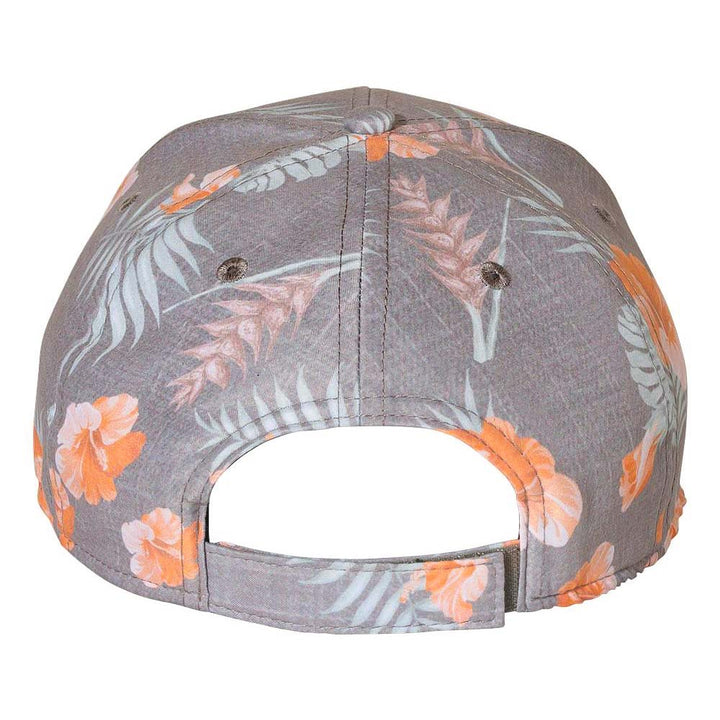 Born of Water Tropical Logo Hat - Orange - Back