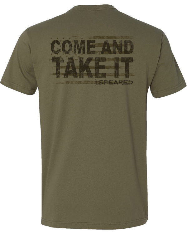 Come and Take It Speargun T-Shirt - Back