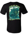 Davy Jones Commercial Diver T-Shirt - Black - Back