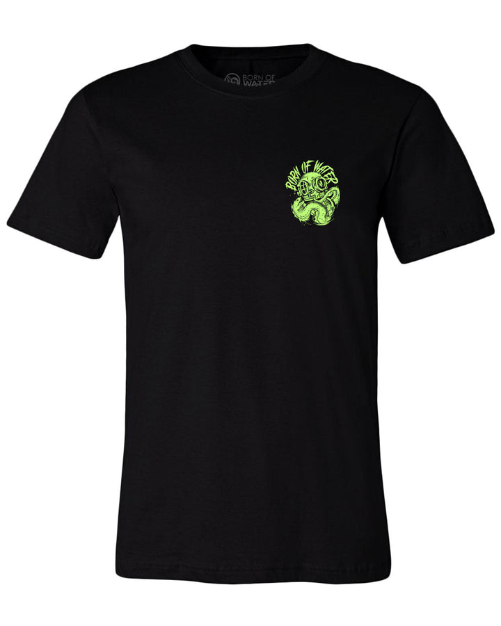 Davy Jones Commercial Diver T-Shirt - Black - Front