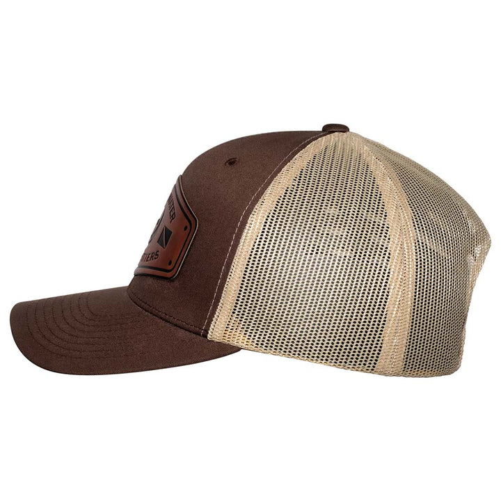 Dive Outfitters Scuba Diving Trucker Hat - Brown/Khaki - Side