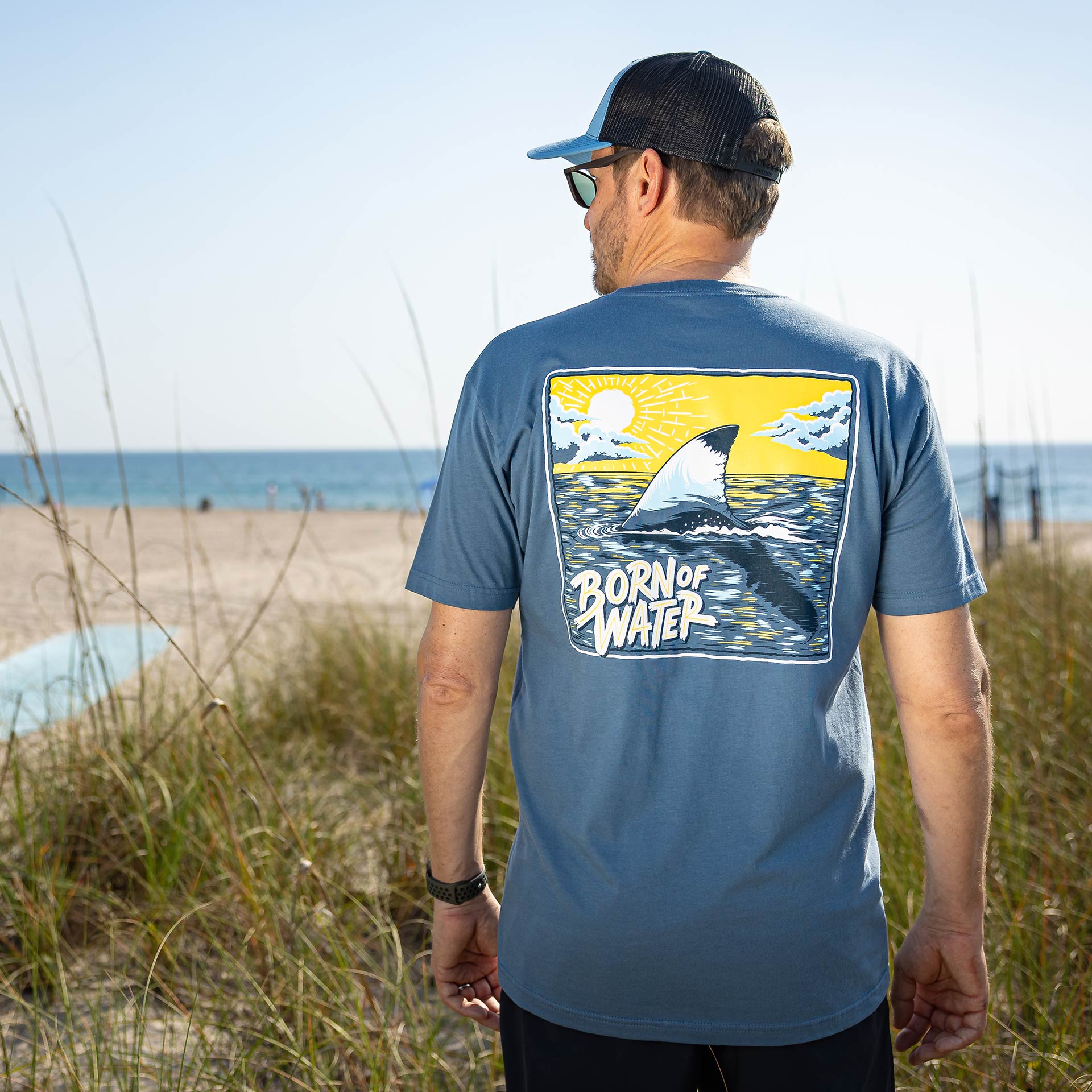 Born of Water: Scuba Diving, Ocean T-Shirts, Hats, UV Rashguards
