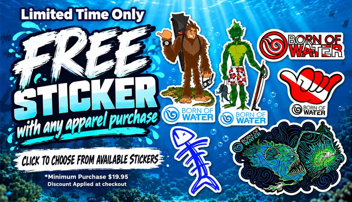 Free Sticker With Apparel Purchase