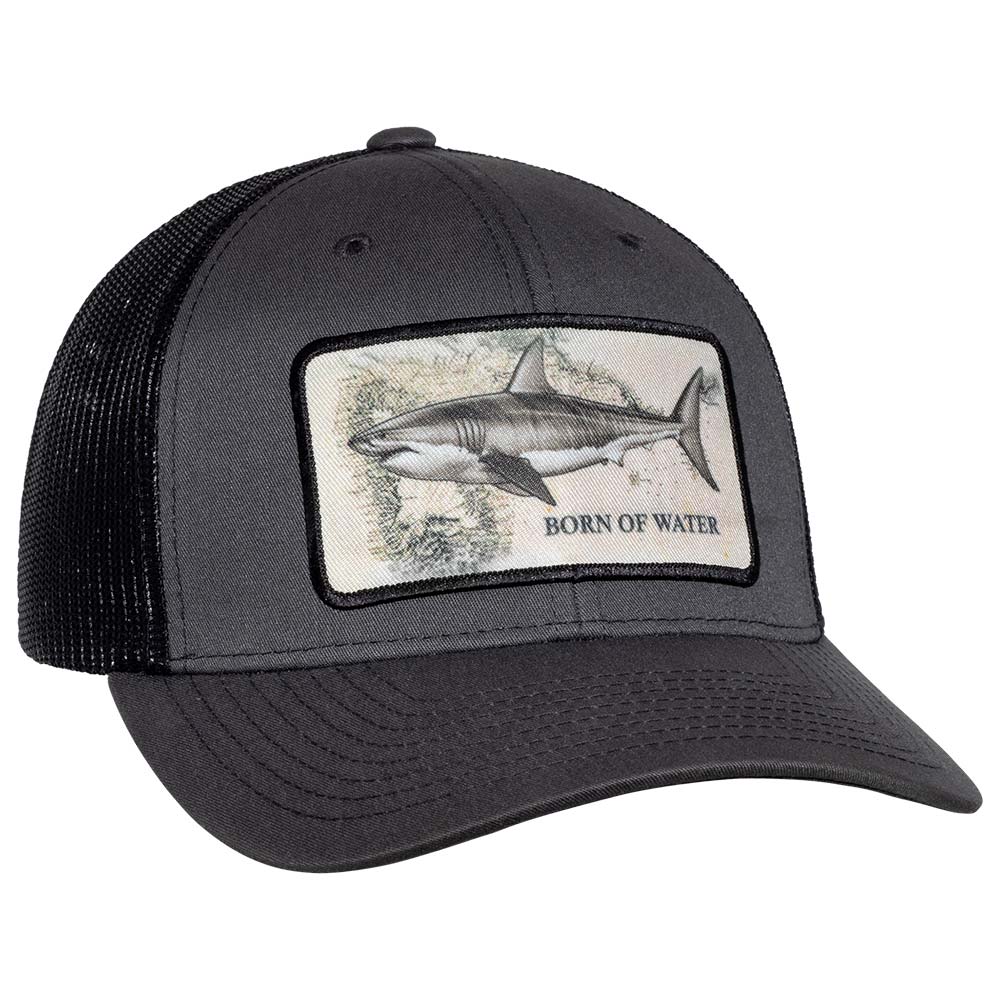 Great White Shark Scuba Diving Trucker Patch Hat | Freediving ...