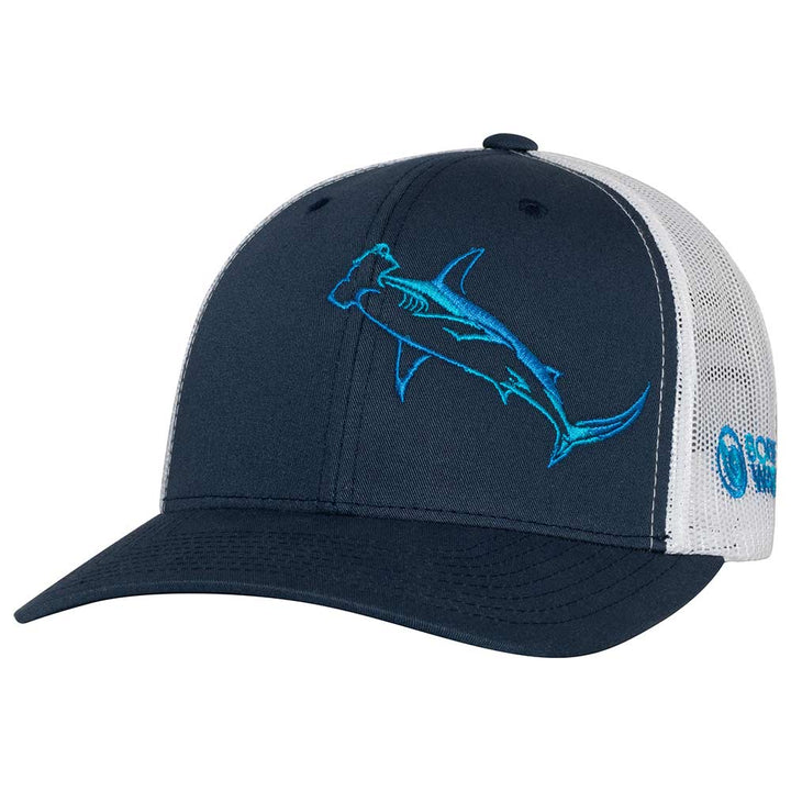 Scuba Diving Trucker Hat: Hammerhead Shark | Freediving |Born of Water