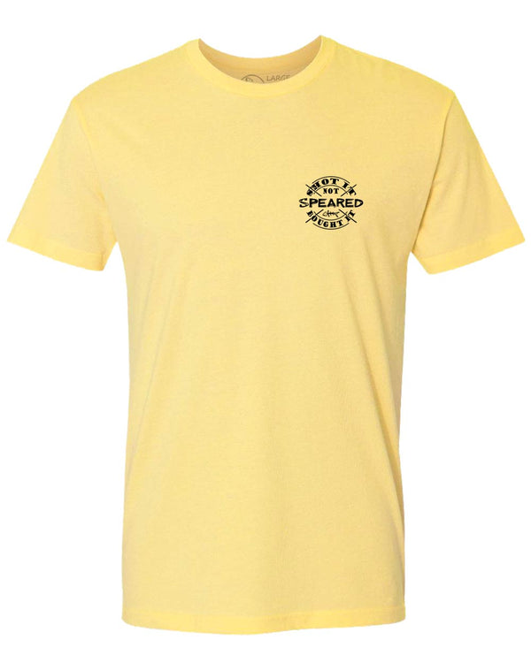 Shot It Not Bought It - Hogfish T-Shirt: Mens - Yellow - Front