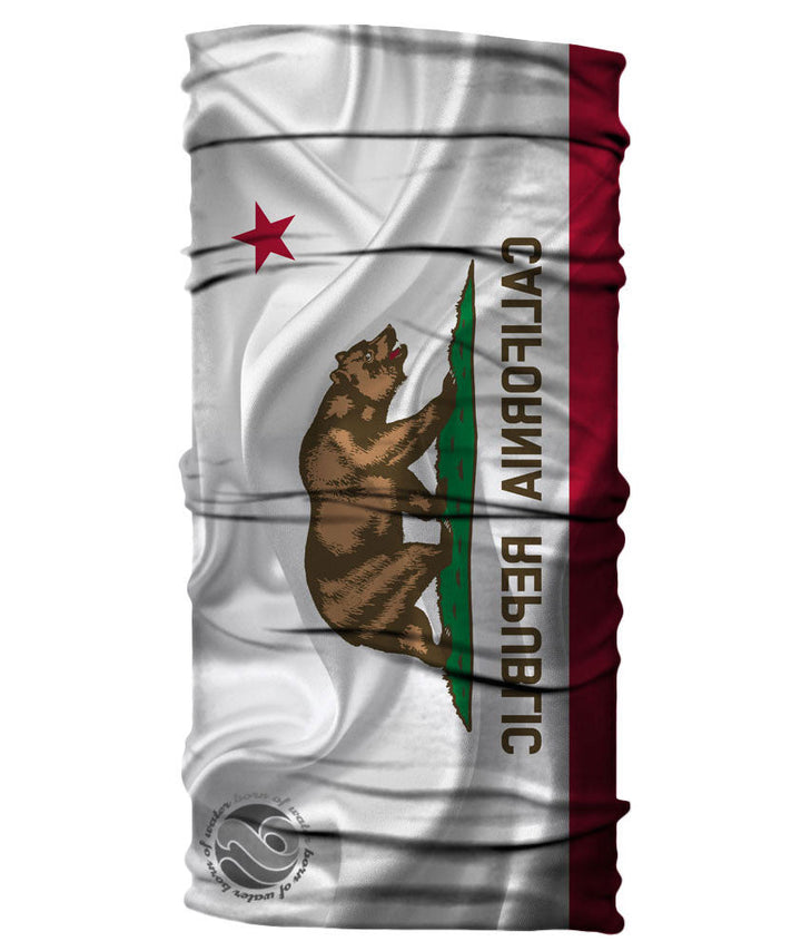 Neck Gaiter - California Flag