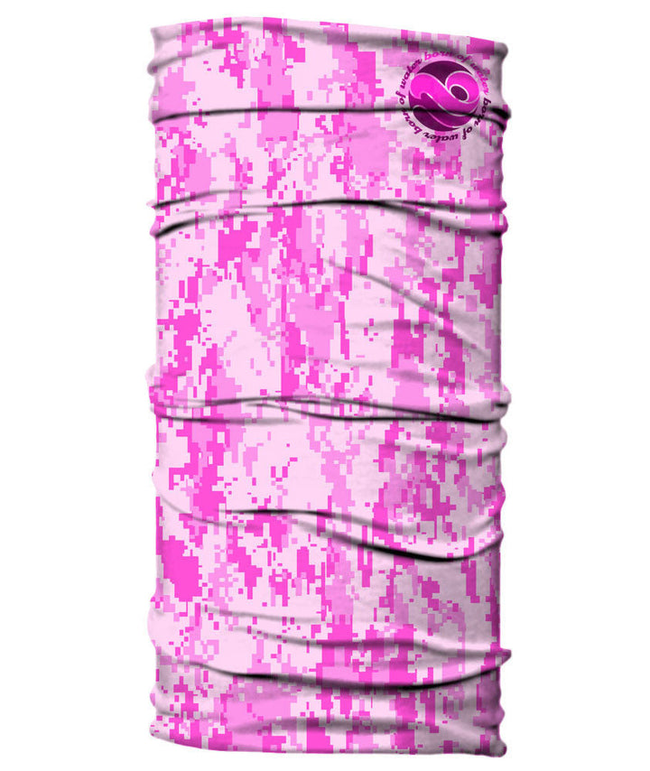 Neck Gaiter - Digital Camo Camouflage - Pink