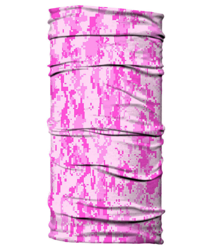 Neck Gaiter - Digital Camo Camouflage - Pink
