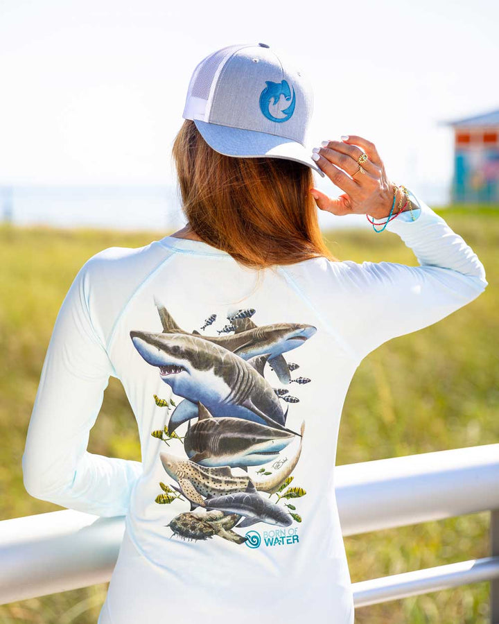 Scuba Diving - Woman's Misunderstood Beauty UV Shirt - White - Beach