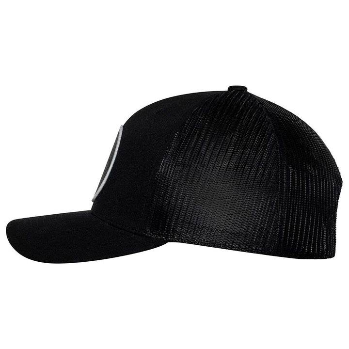 Speared Patch Snapback - Black - Side