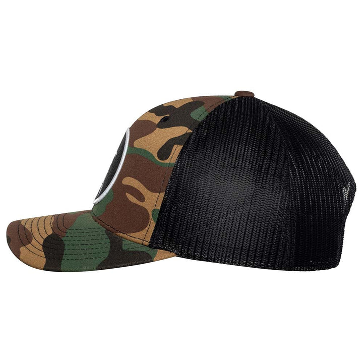 Speared Patch Snapback - Camo/Black - Side