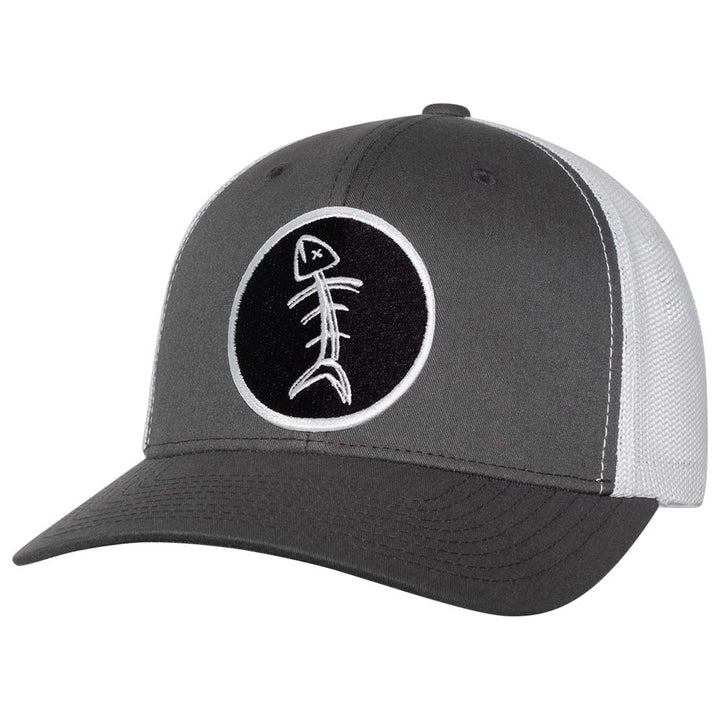 Speared Patch Snapback - Charcoal/White