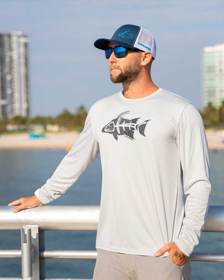 Hogfish Spearfishing: UV UPF 50+ Protection Shirt: Beach Lifestyle