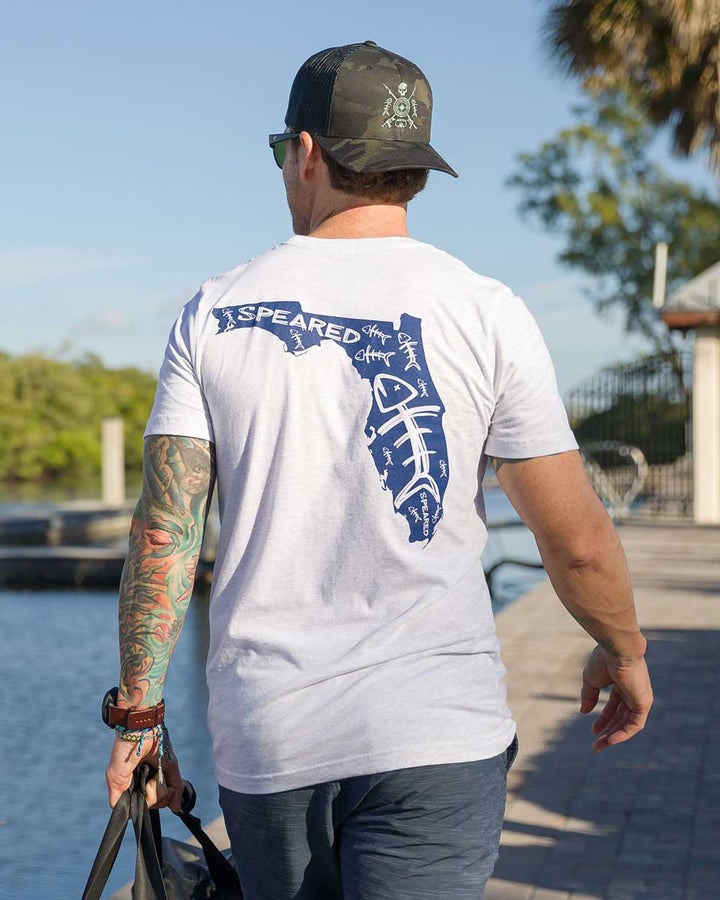 Spearfishing - Florida State Shirt - Gray - Dock