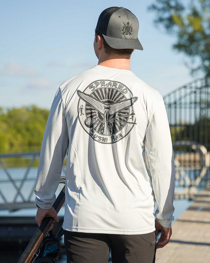Spearfishing - Sushi Bar UV Shirt - Gray - Dock