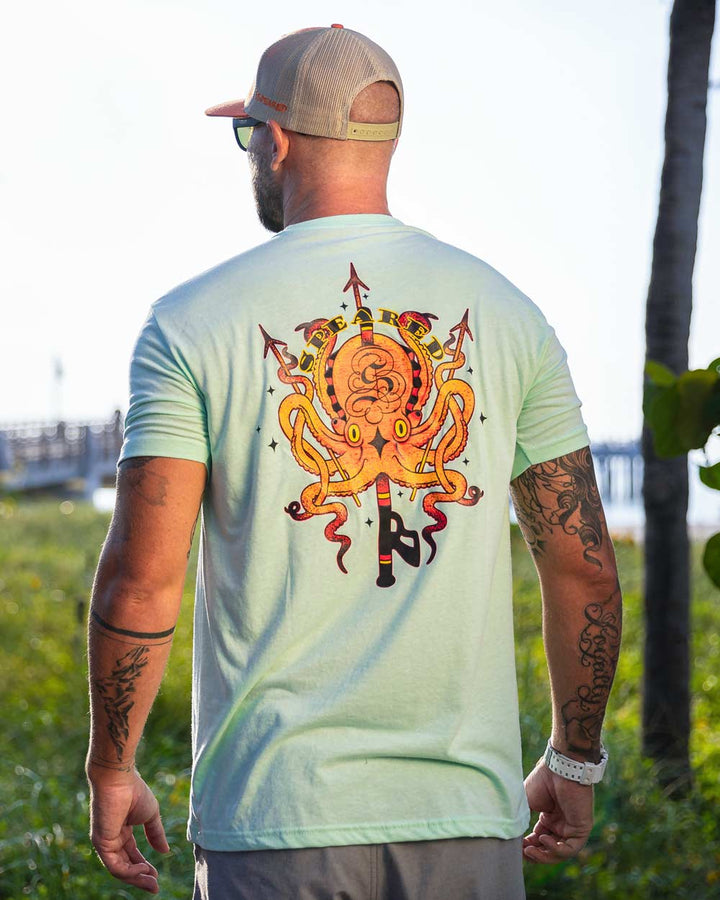 Speared Tako Octopus - Mint - Beach