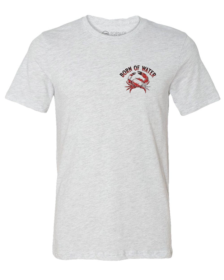 Stone Crab Dive T-Shirt - Ash Gray - Front