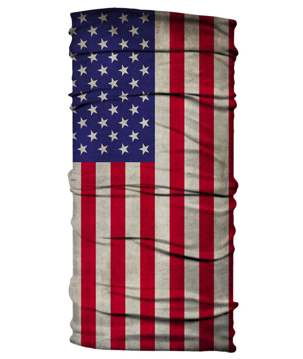 Neck Gaiter - USA Flag - Back