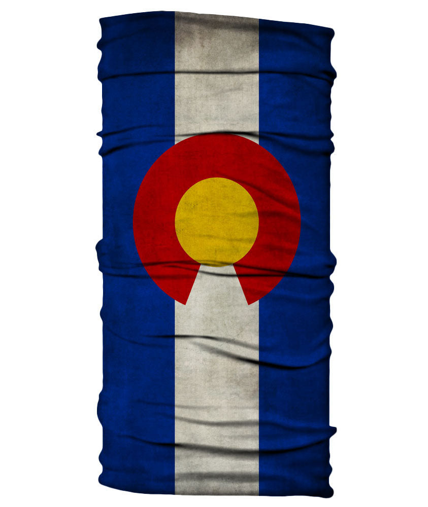 Neck Gaiter - Colorado Flag - Front