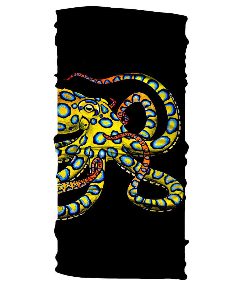 Neck Gaiter - Blue Ringed Octopus